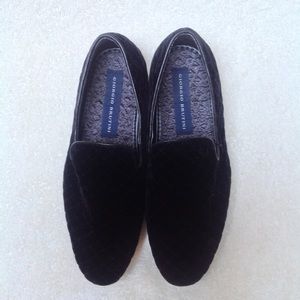 giorgio brutini chatwal quilted velvet loafer